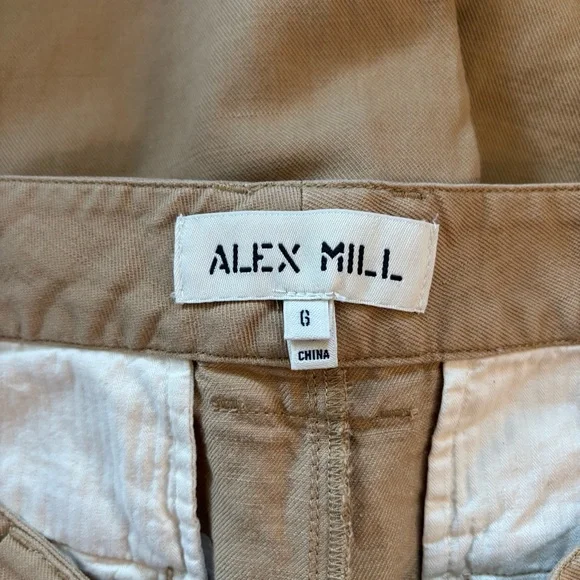 ALEX MILL Madeline Pleated Wide Leg Pants - Picture 8 of 10